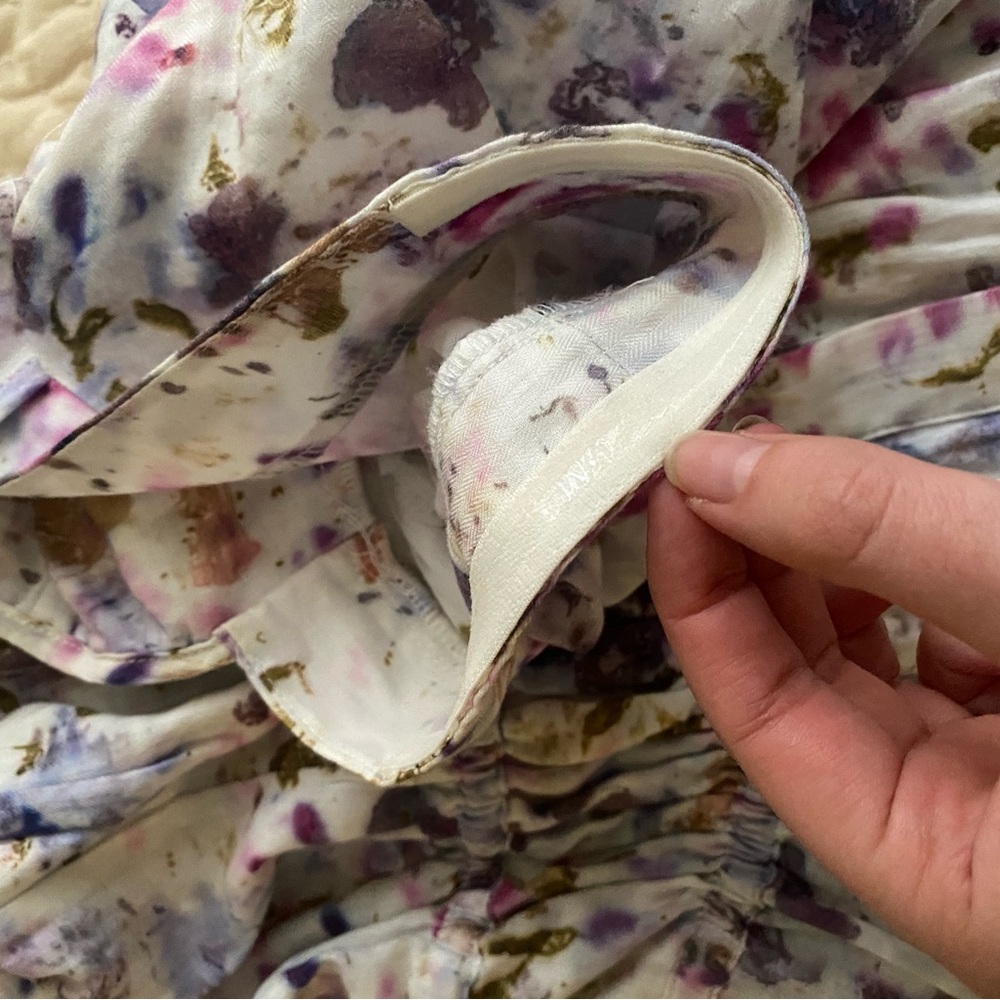 J. Crew Floral long sleeve Blouse - Picture 5 of 5